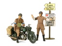 [ T35316 ] Tamiya 1/35 British BSA M20 motorcycle w/military police set 1/35