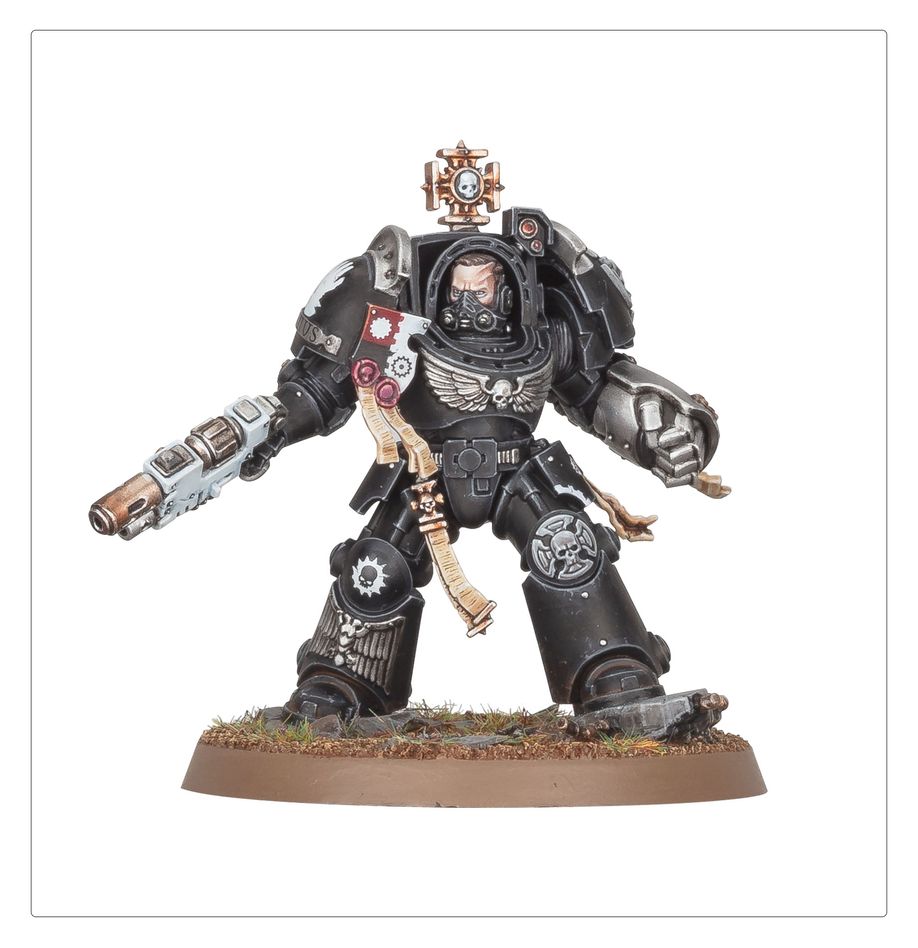 [ GW48-92 ] SPACE MARINES: CAPTAIN IN TERMINATOR ARMOUR ( Leverbaar vanaf 2/3 )