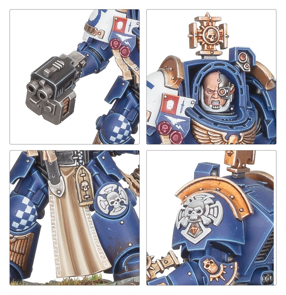 [ GW48-92 ] SPACE MARINES: CAPTAIN IN TERMINATOR ARMOUR ( Leverbaar vanaf 2/3 )