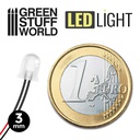 [ GSW3822 ] Green Stuff World 3mm Leds Warm White