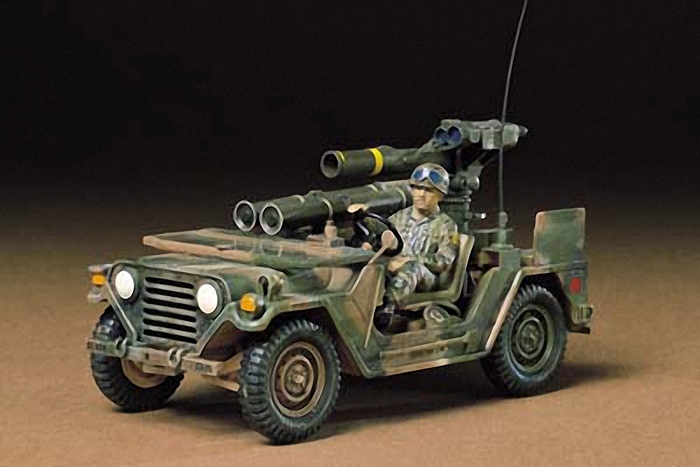 [ T35125 ] Tamiya M151A2 w/Tow Missile