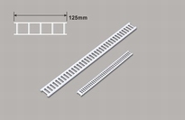 [ PLA90662 ] Plastruct STAS-4 ladder HO styrene 1/100  2st
