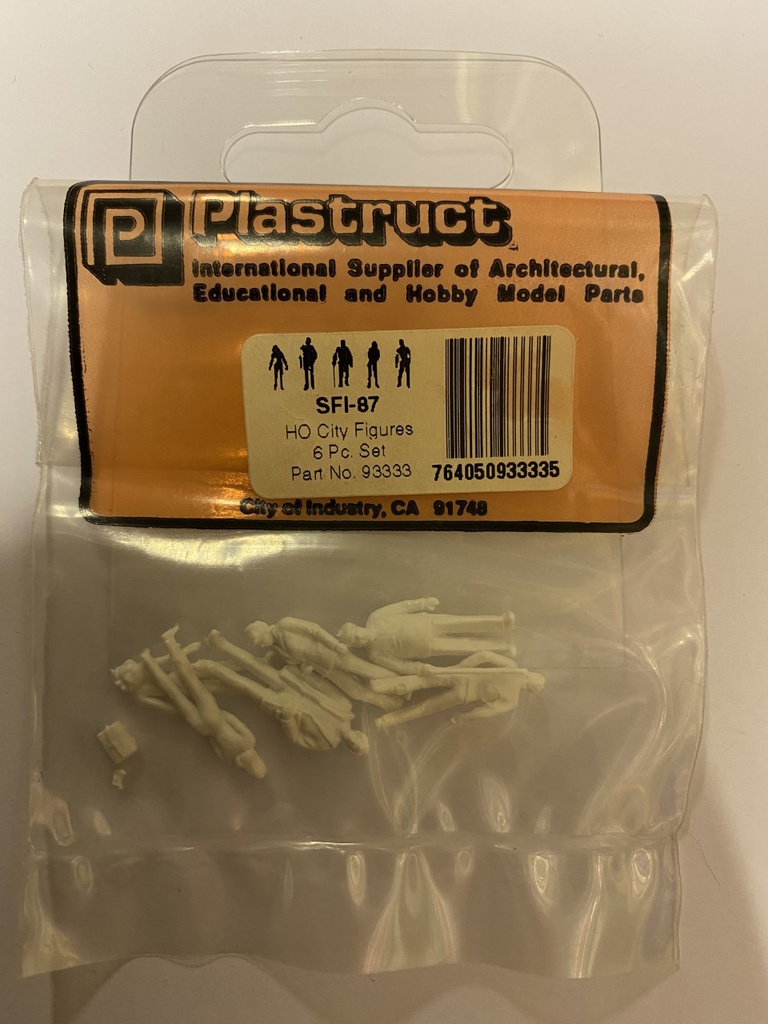 [ PLA93333 ] Plastruct Stadsfiguren 1/87