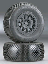 [ PR1185-15 ] Tazer tires mounted on protrac slash 2wd front &amp; rear 