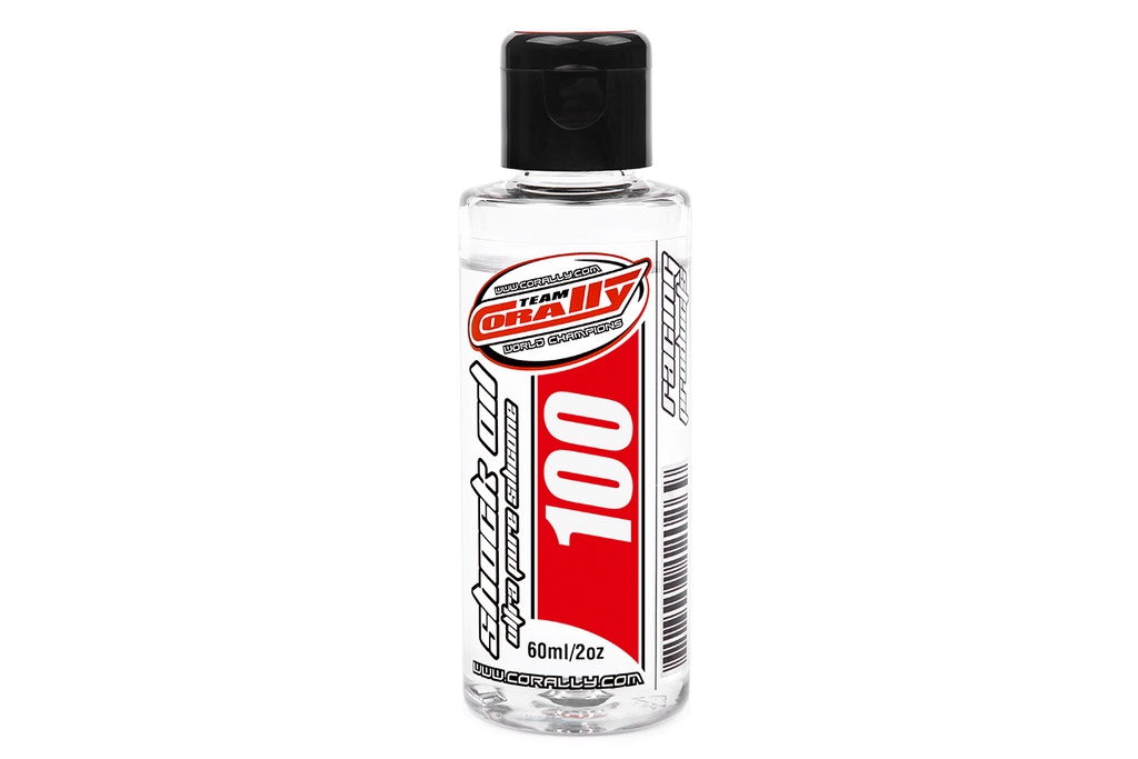 [ PROC-81210 ] Team Corally - Shock Oil - Ultra Pure silicone - 100 CPS - 60ml / 2oz 