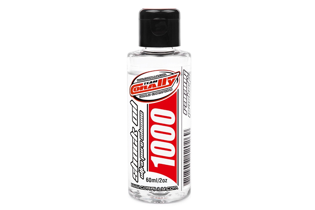 [ PROC-81300 ] Team Corally - Shock Oil - Ultra Pure silicone - 1000 CPS - 60ml / 2oz 