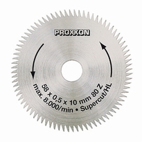 [ PX28014 ] Proxxon circular saw blade "super-cut" Ø 58 mm, 80 T.