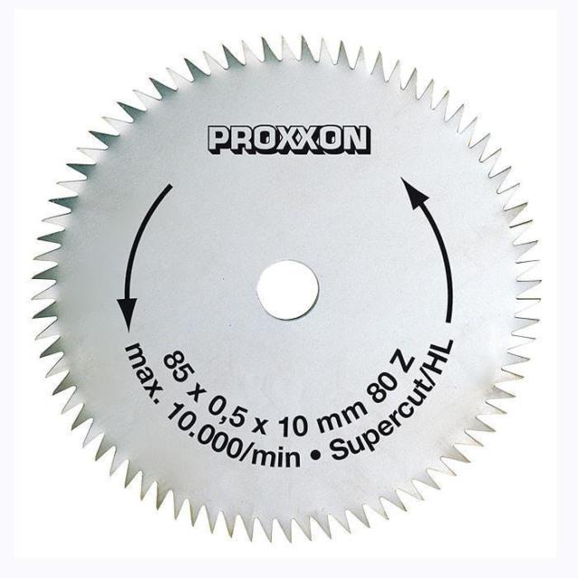 [ PX28731 ] Proxxon Cirkelzaagblad "super-cut" Ø 85 mm, T=80