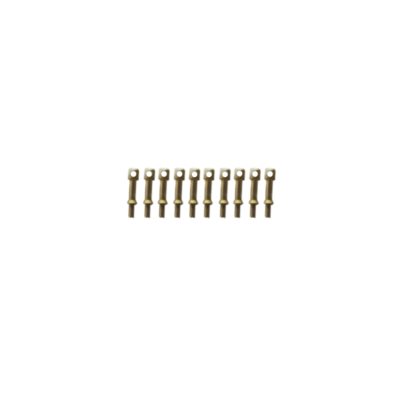 [ BBF690 ] Billingboats Poteaux de garde-corps  8 mm avec 1 trou, lot de 10