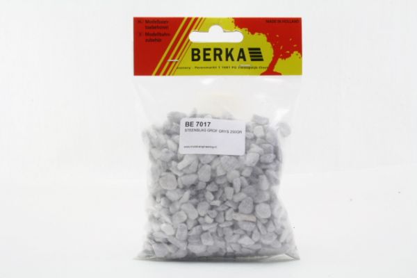 [ BE7017 ] steenslag grof grijs 250 gr