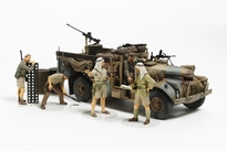 [ T32407 ] Tamiya 1/35 LRDG Command car w/7 Figures