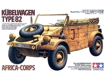 [ T35238 ] Tamiya Kuebelwagen Type82 (Africa) 1/35