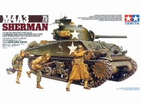 [ T35250 ] Tamiya M4A3 Sherman 75mm Gun Late production (frontline breakthrough) 1/35