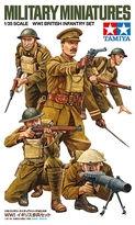 [ T35339 ] Tamiya 1/35 WWI British Infantry Set