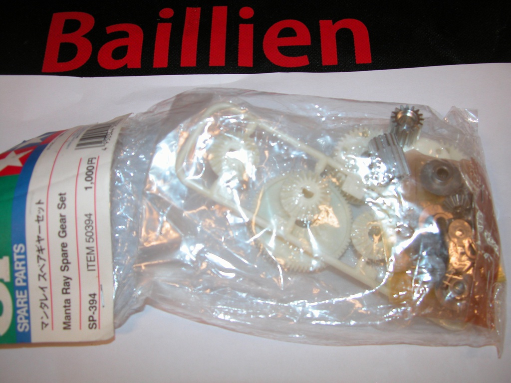 [ T50394 ] Tamiya g parts gear set manta ray