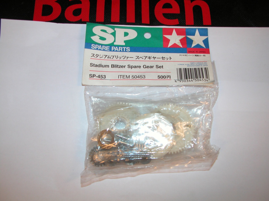 [ T50453 ] Tamiya STADIUM BLITZER SPARE GEAR SET