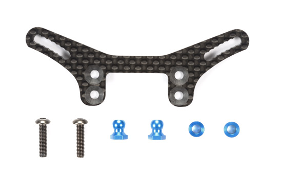 [ T54720 ] Tamiya TA07 CARBON DAMPER STAY FRONT
