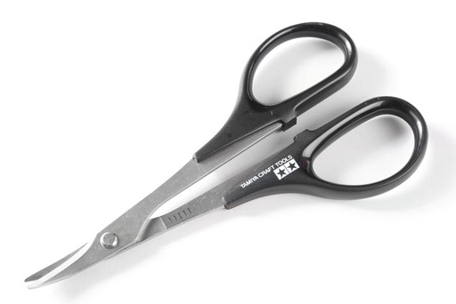 [ T74005 ] Tamiya gebogen lexanschaar / Curved Scissors