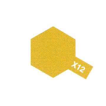 [ T81512 ] Tamiya Acrylic Mini X-12 Gold Leaf