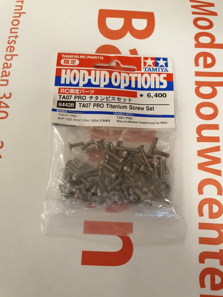 [ T84428 ] Tamiya TAO7 PRO  titanium screw set