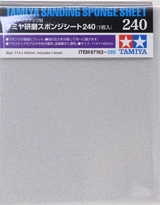 [ T87162 ] Tamiya Sanding Sponge Sheet 240