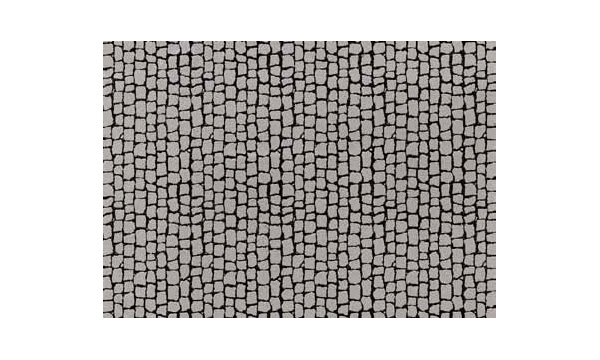 [ T87166 ] Tamiya Diorama Sheet (Stone Paving B) 210x297mm nml