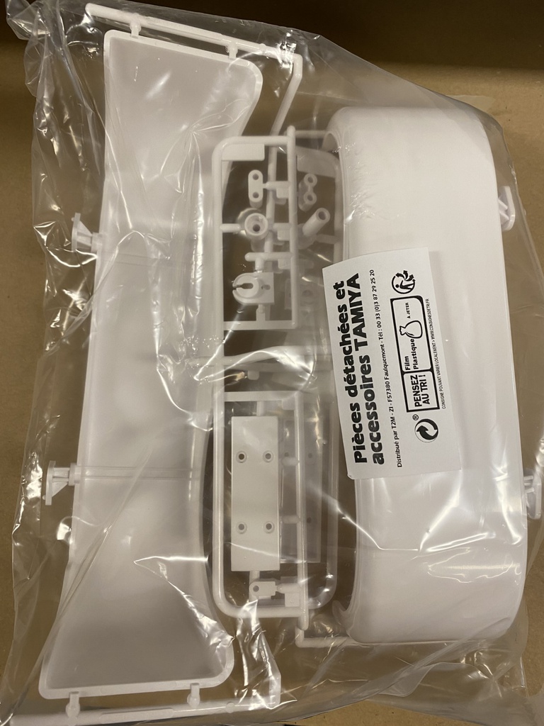 [ T9000761 ] Tamiya h parts witte spatborden grand hauler