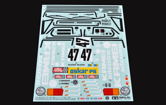 [ T9498086 ] Tamiya STICKER GOLF