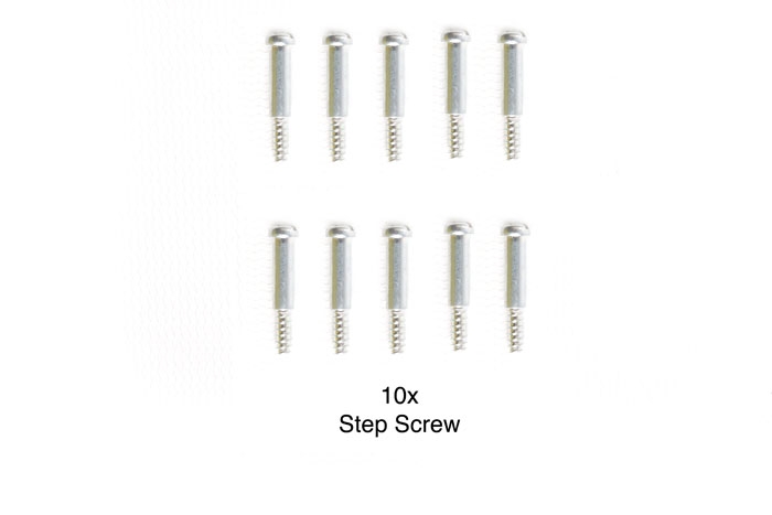 [ T9804162 ] Tamiya 3X20MM STEP TAPPING SCREW (10PCS) 