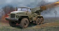 [ TRU01028 ] RUSSIAN BM-21 GRAD  MULTIPLE ROCKET Launcher   1/35 