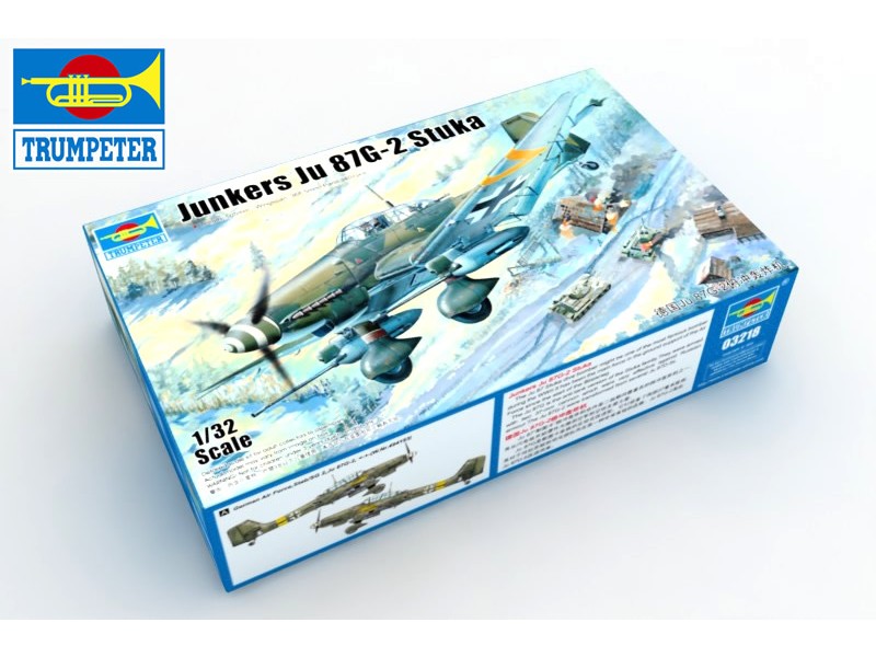 [ TRU03218 ] Trumpeter Junkers Ju-87G-2 Stuka         1/32