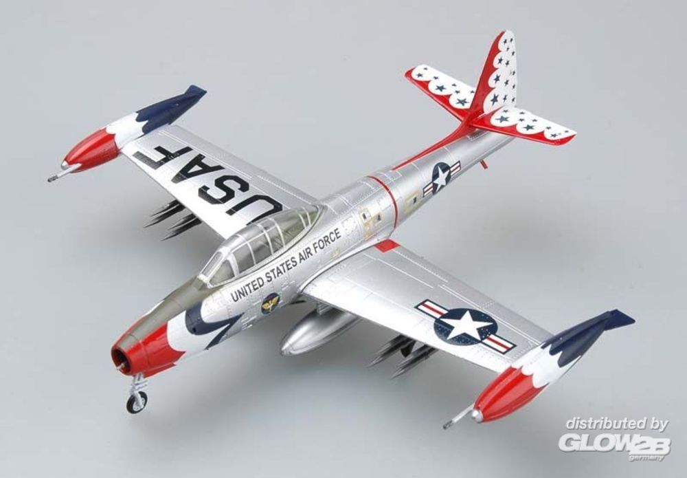 [ TRU36801 ] Easy Model F-84G UASAF Thunderbirds 1955 1/72
