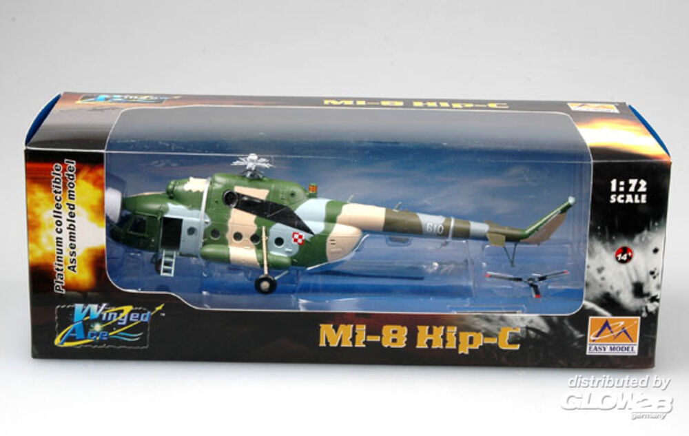 [ TRU37042 ] Easy Model MI-8 Hip-C Polish Air Force 1/72