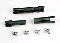 [ TRX-1651 ] Traxxas Half-shafts (internal-splined (2)/external-splined (2))/ metal U-joints (4) -TRX1651 