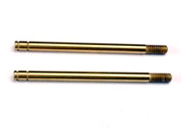 [ TRX-1664T ] Traxxas Shock shafts, hardened steel, titanium nitride coated (long) (2) 