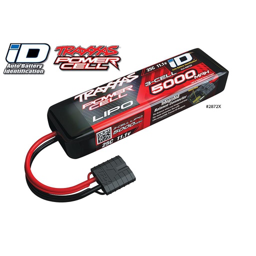 [ TRX-2872X ] Traxxas lipo 5000 mah 11.1v 25c-TRX2872X