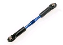 [ TRX-3738A ] Traxxas Turnbuckle, aluminum (blue-anodized), camber link, rear, 49mm (1) (assembled w/ rod ends & hollow balls) (See part 3741A for complete camber link set) -TRX3738A