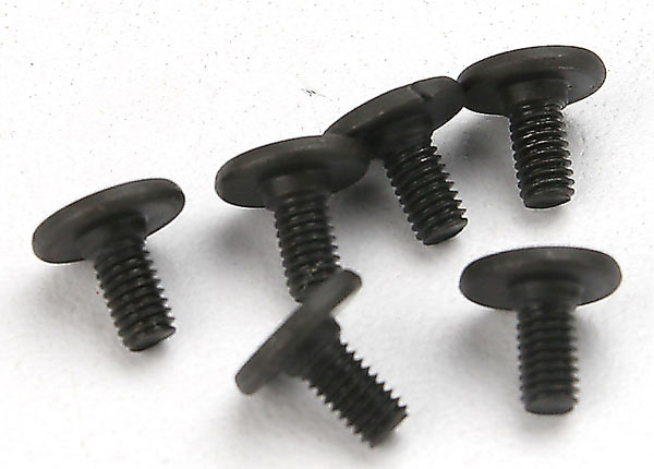 [ TRX-3932 ] Traxxas Screws, 3x6mm flat-head machine (hex drive) (6) -TRX3932 