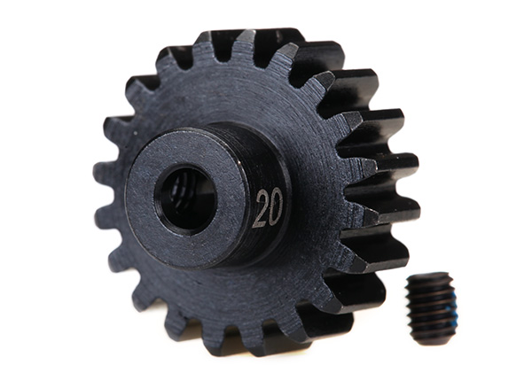 [ TRX-3950X ] Traxxas 20-Tooth HD Pinion Gear (32-Pitch) 3 mm Bore