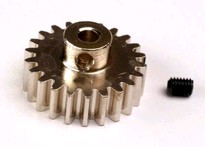 [ TRX-3952 ] Traxxas Gear, 22-T pinion (32-p) (mach.steel)/set screw -TRX3952 