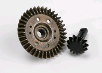 [ TRX-5379X ] Traxxas Ring gear, differential/ pinion gear, differential 