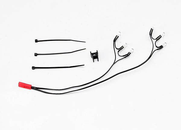 [ TRX-5688 ] Traxxas LED lights, rear harness (6 red lights), Summit (1)/ wire clip (1) -TRX5688 