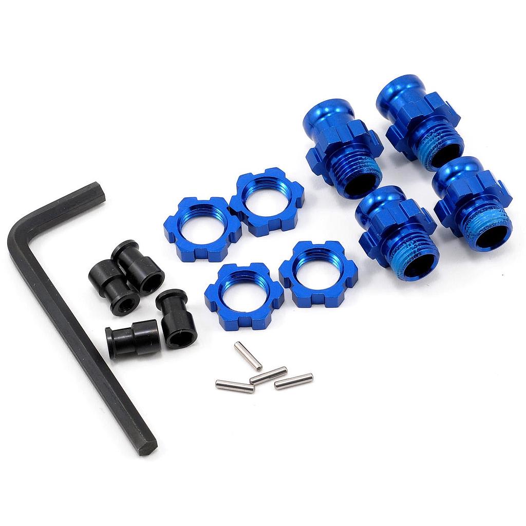 [ TRX-5853X  Traxxas] wheel hubs 17mm short (2) long (2)