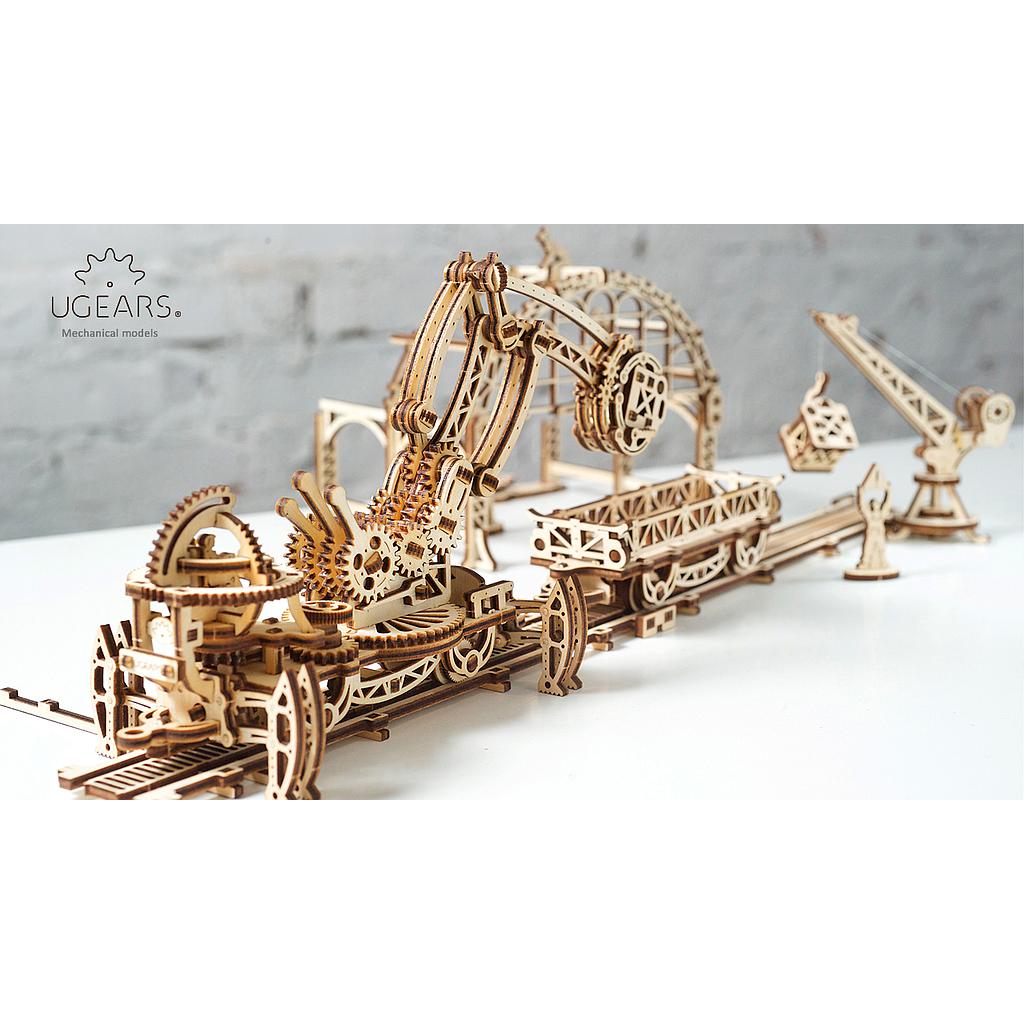 [ UGEARS4820184120600 ] Spoorbouw Robot