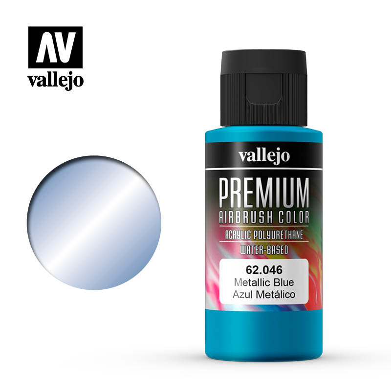 [ VAL62046 ] Vallejo Metallic Blue premium 60ml