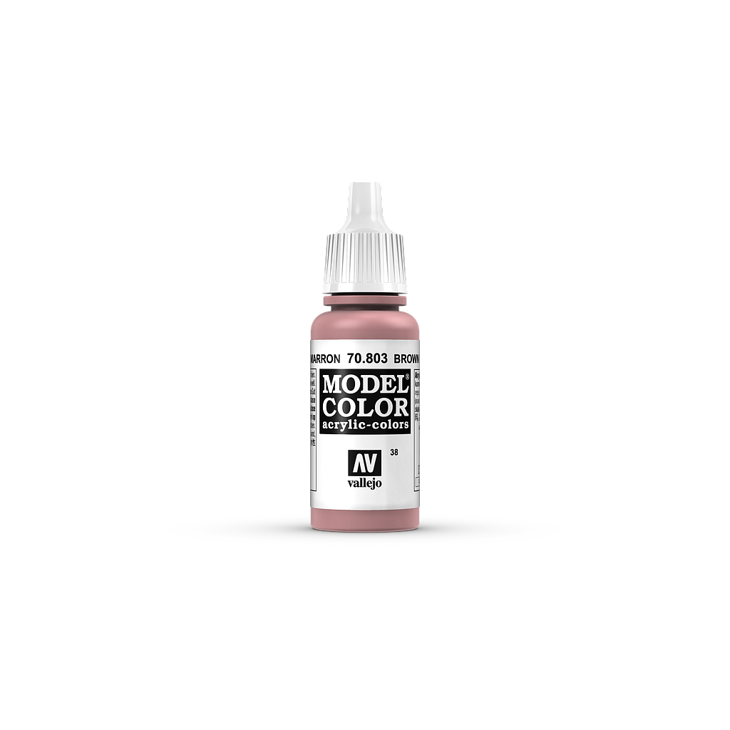 [ VAL70803 ] Vallejo Model Color Brown Rose 17ml