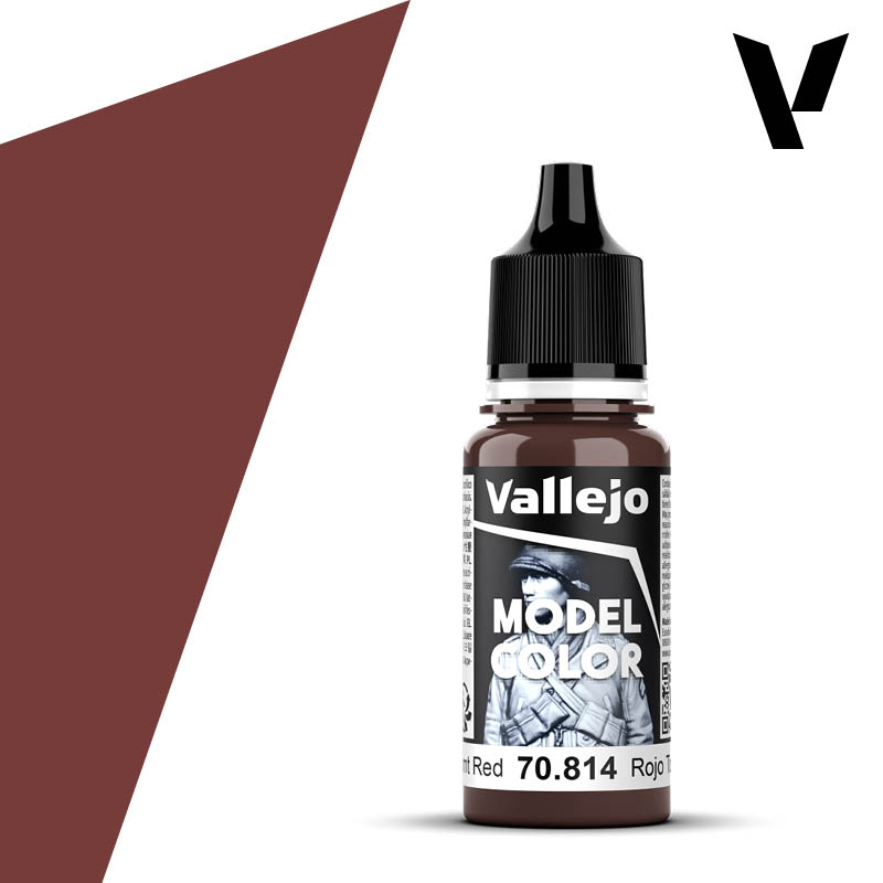 [ VAL70814 ] Vallejo Model Color Burnt Red 18ml