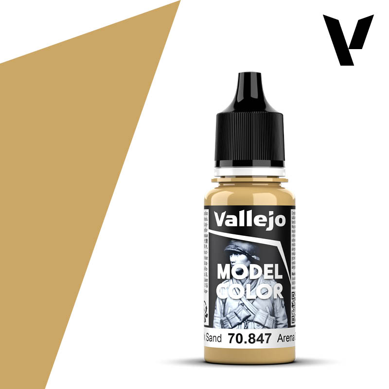 [ VAL70847 ] Vallejo Model Color Dark Sand 18ml