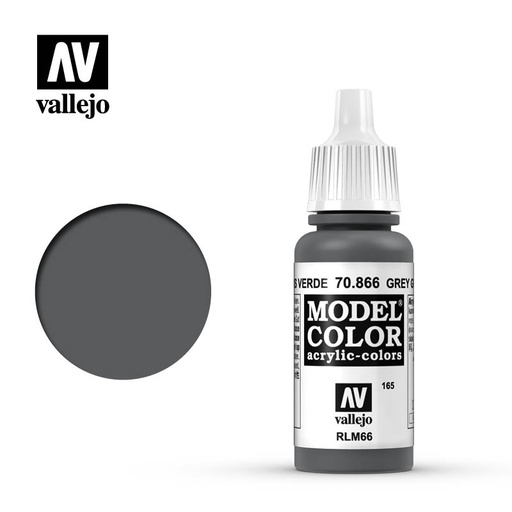 [ VAL70866 ] Vallejo Model Color Grey Green 17ml