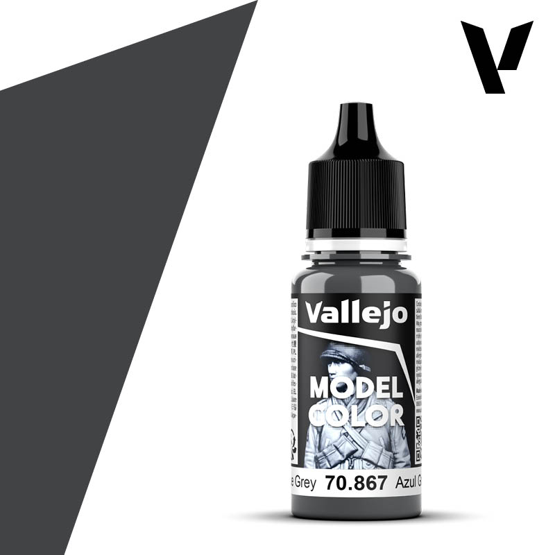 [ VAL70867 ] Vallejo Model Color Dark Bluegrey 18ml